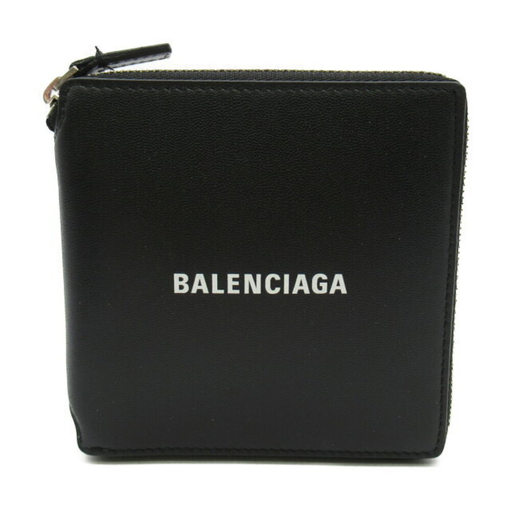 Balenciaga fold bi leather wallet black - Picture 2 of 6